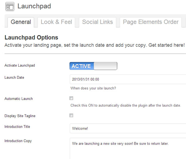 wp-landing-page